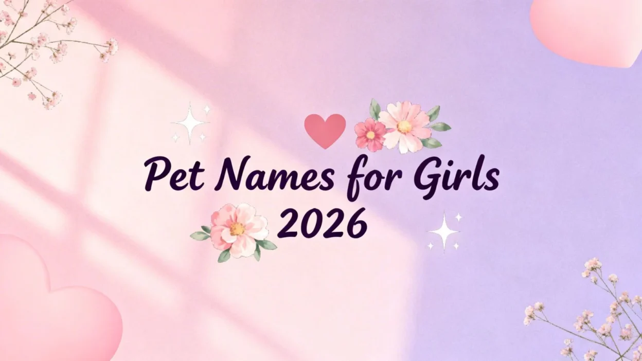 Pet Names for Girls