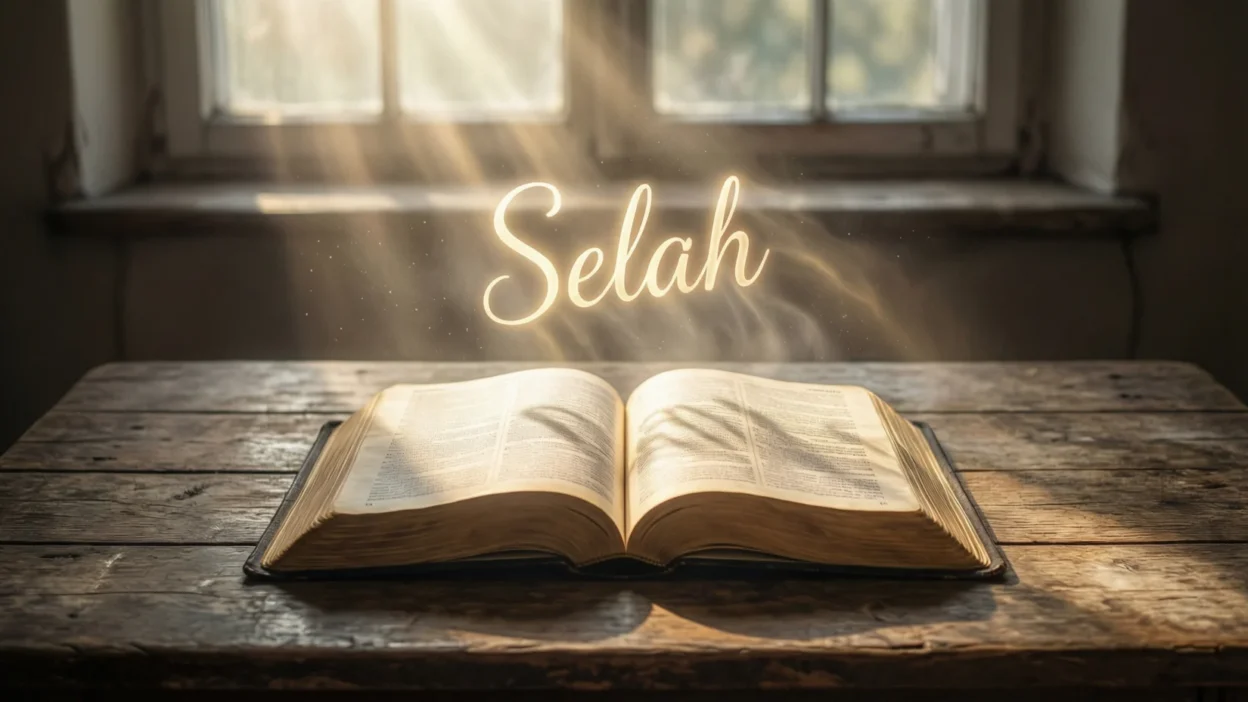 What Does Selah Mean in the Bible