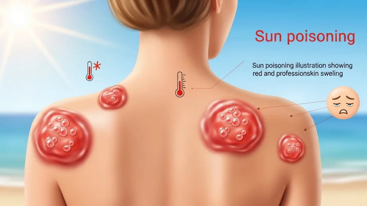 What Does Sun Poisoning Look Like