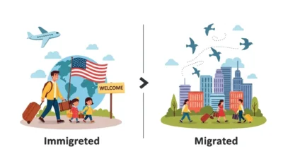 Immigrated vs Migrated