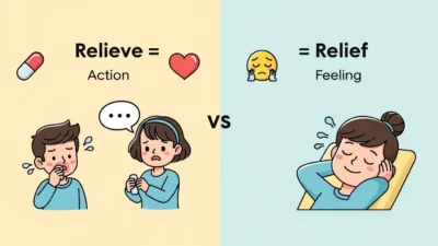 Relieve vs Relief