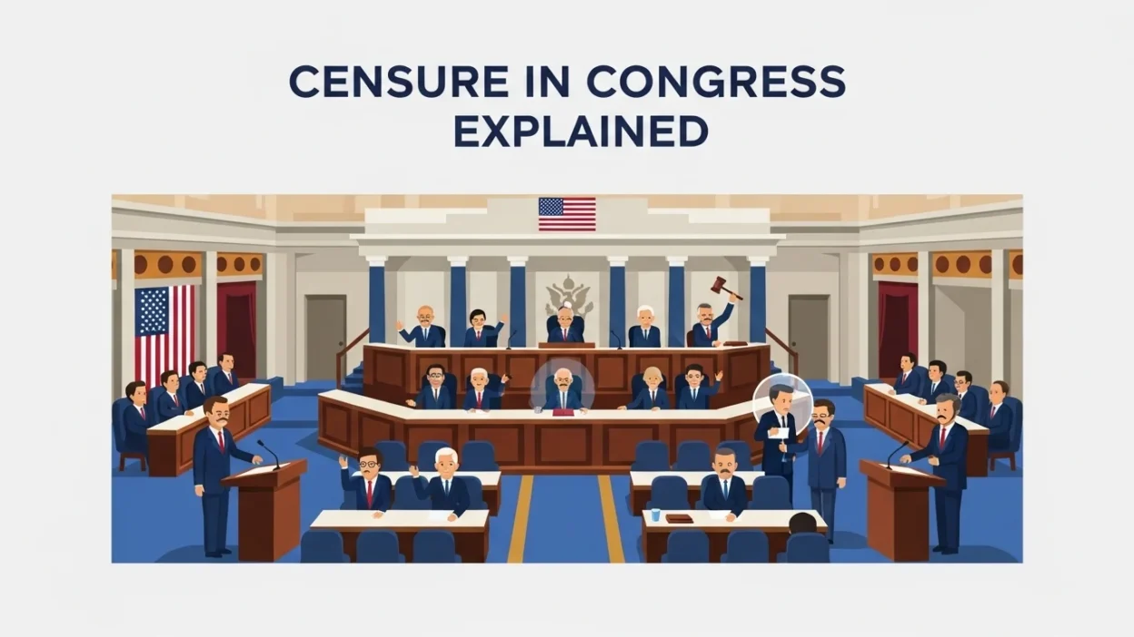 What Does Censure Mean in Congress