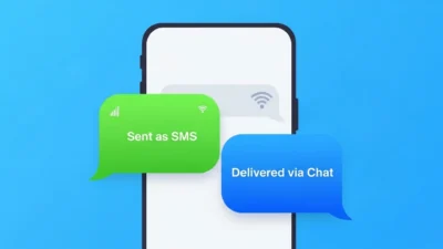 What Does Sent as SMS Mean