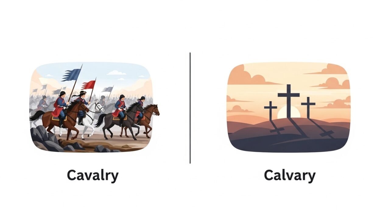 Cavalry vs Calvary