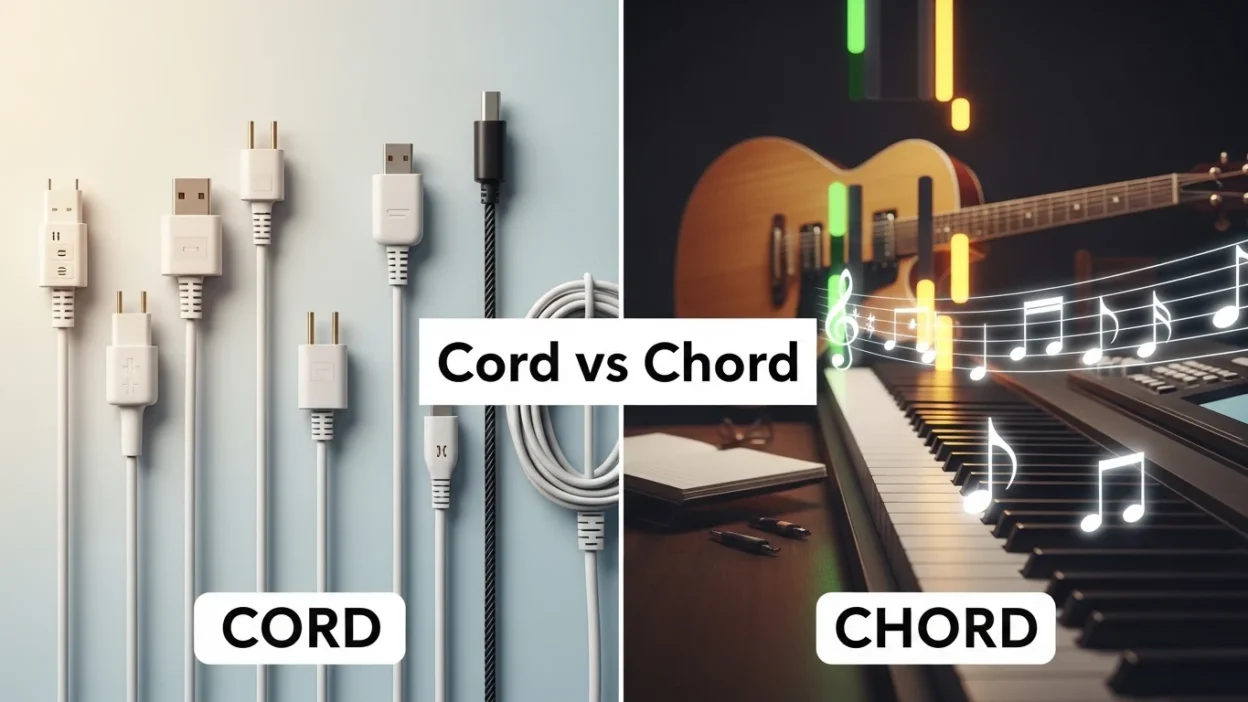 Cord vs Chord