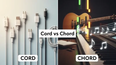 Cord vs Chord