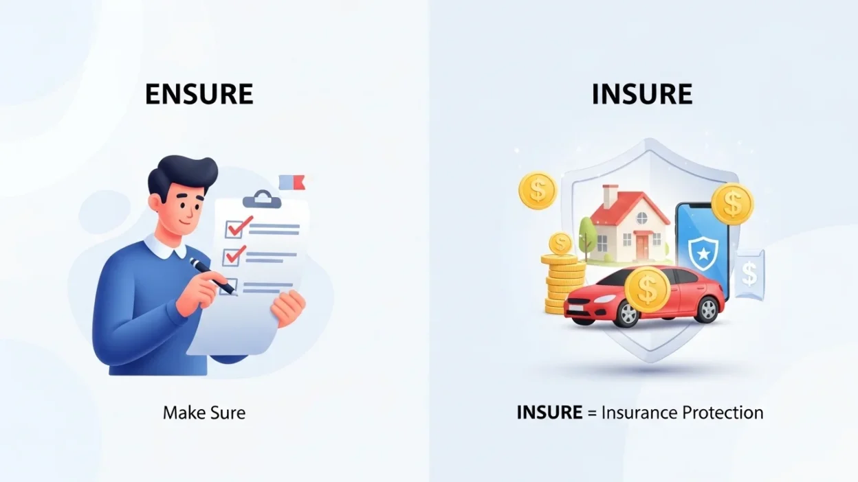 Ensure vs Insure