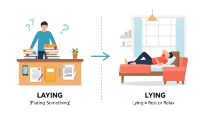 Laying vs Lying