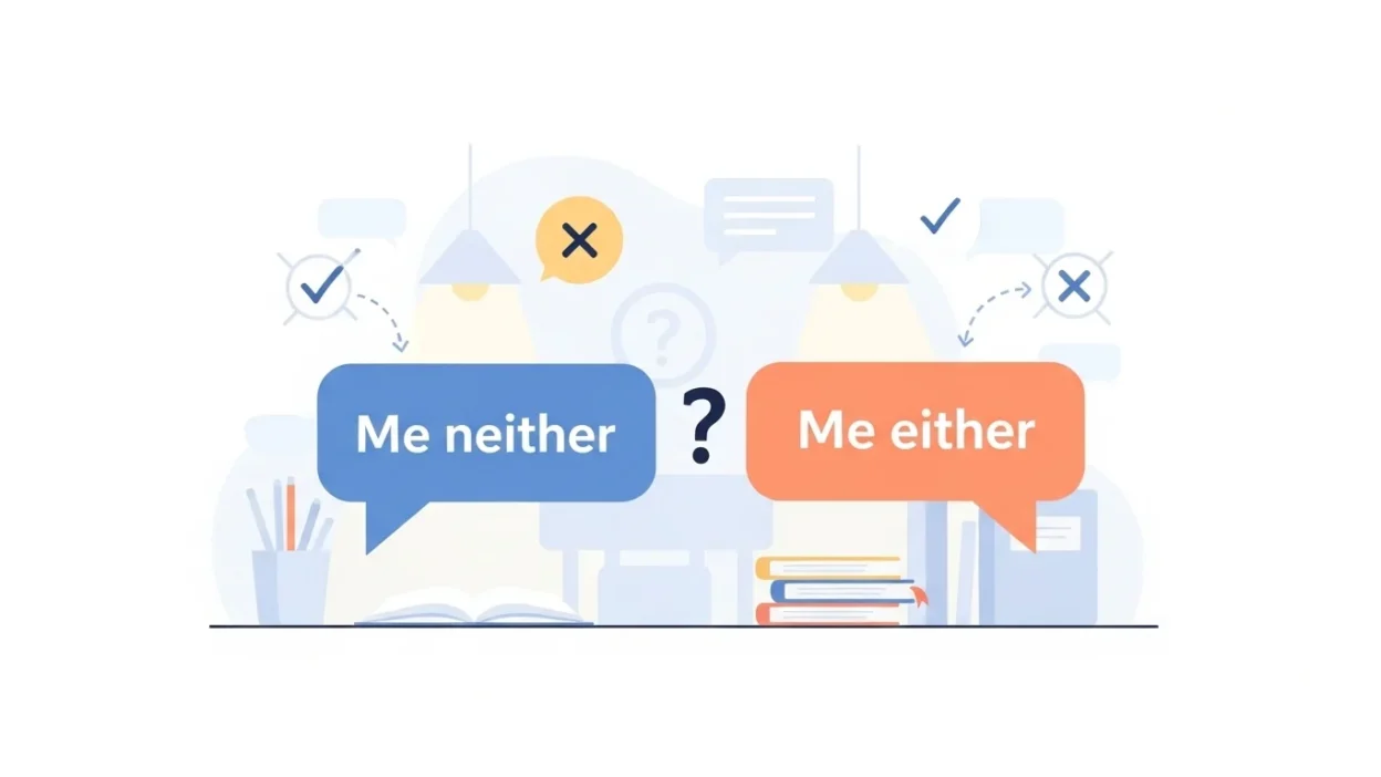 Me Either vs Me Neither