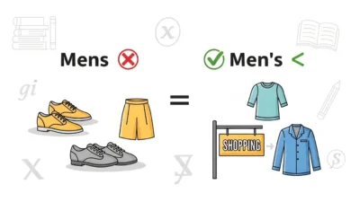 Mens or Men’s