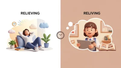 Relieving vs Reliving