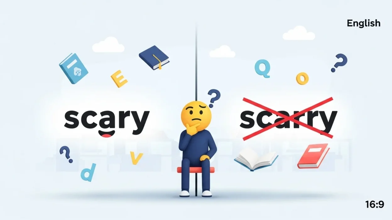 Scary vs Scarry