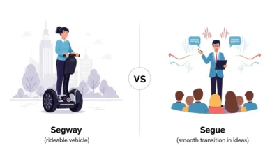 Segway vs Segue