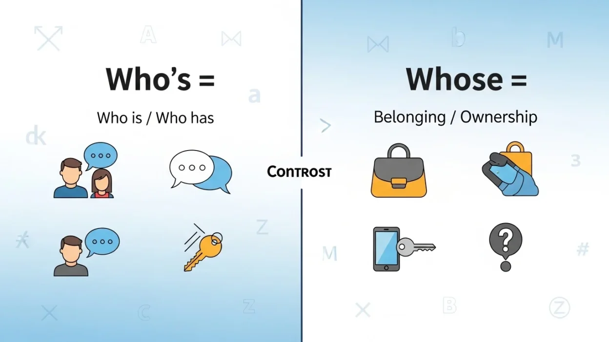 Who’s vs Whose